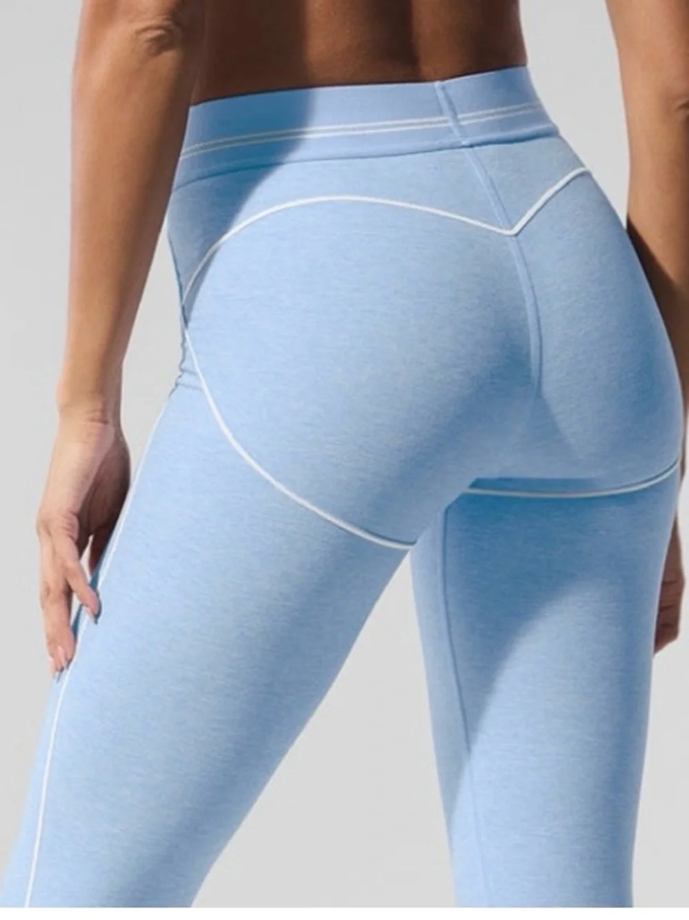 ALO Yoga- Alosoft High-Waist Heart Throb Legging